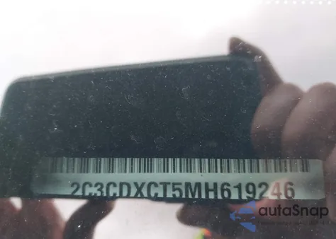 2021 Dodge Charger R/T Rwd z USA, uszkodzony, nr VIN 2C3CDXCT5MH619246